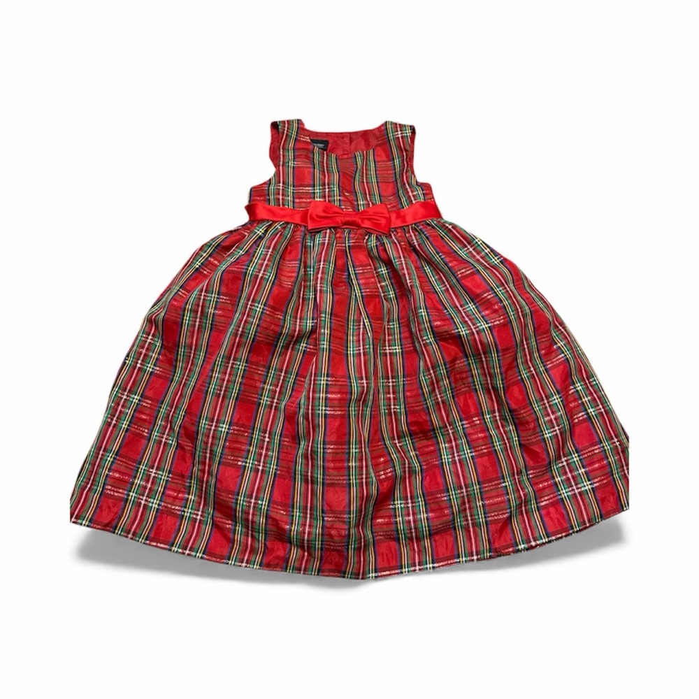 Holiday Editions Red and Green Plaid Dress